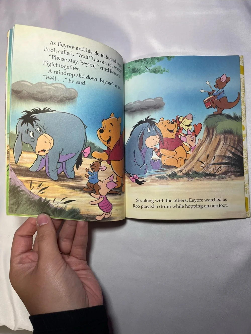 Vintage 1996 Disney Winnie the Pooh Eeyore You’re The Best HC Little Golden Book